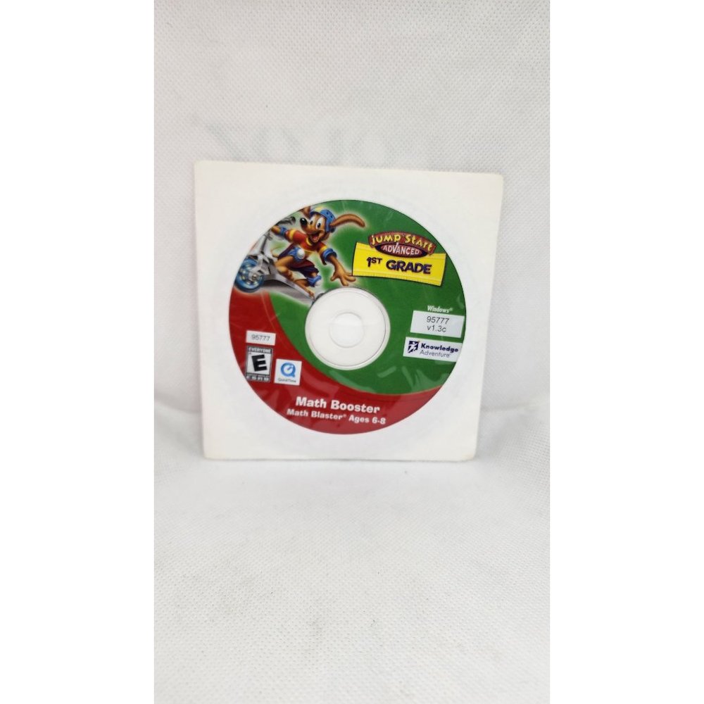 Jump Start 1st Grade Math Booster Math Blaster Ages 6-8 Windows PC Education CD - Picture 6 of 6